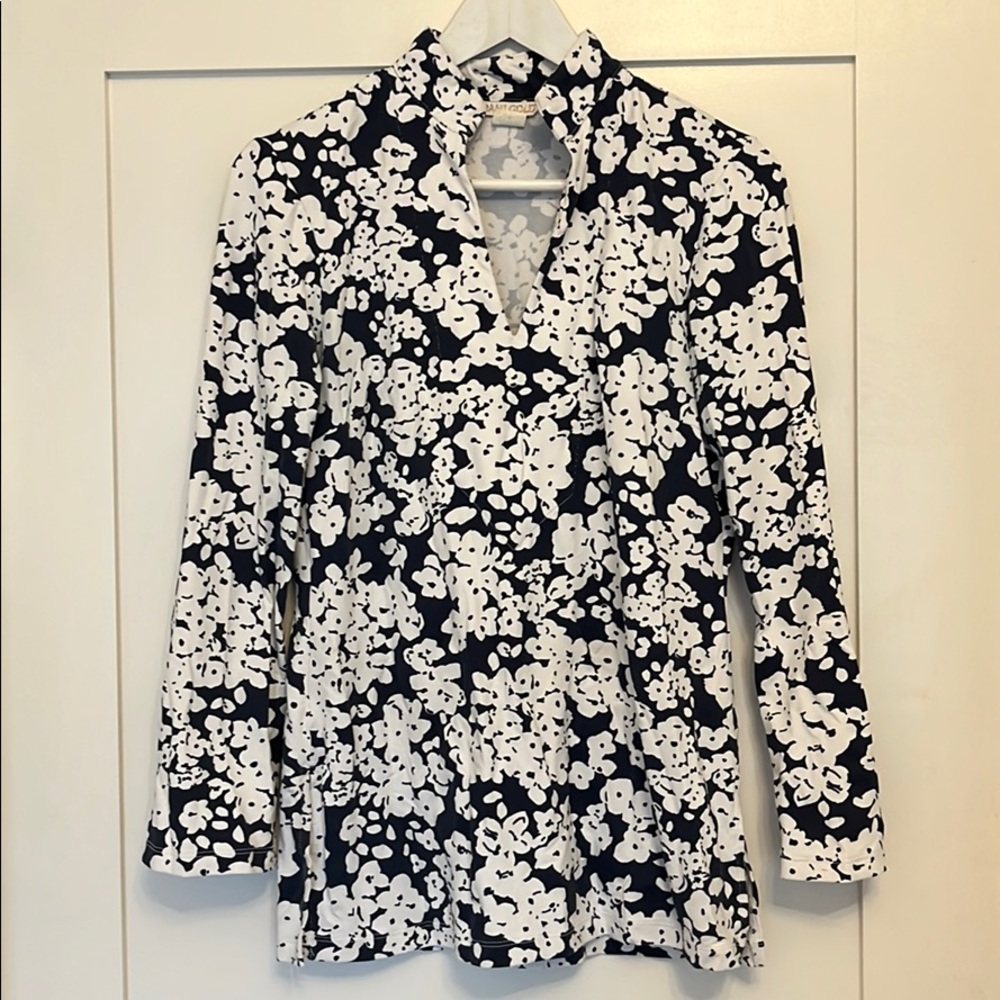 Mahi Gold Long Sleeve Top Small